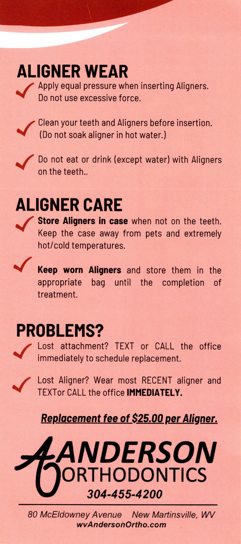 Aligner Instructions photo 2
